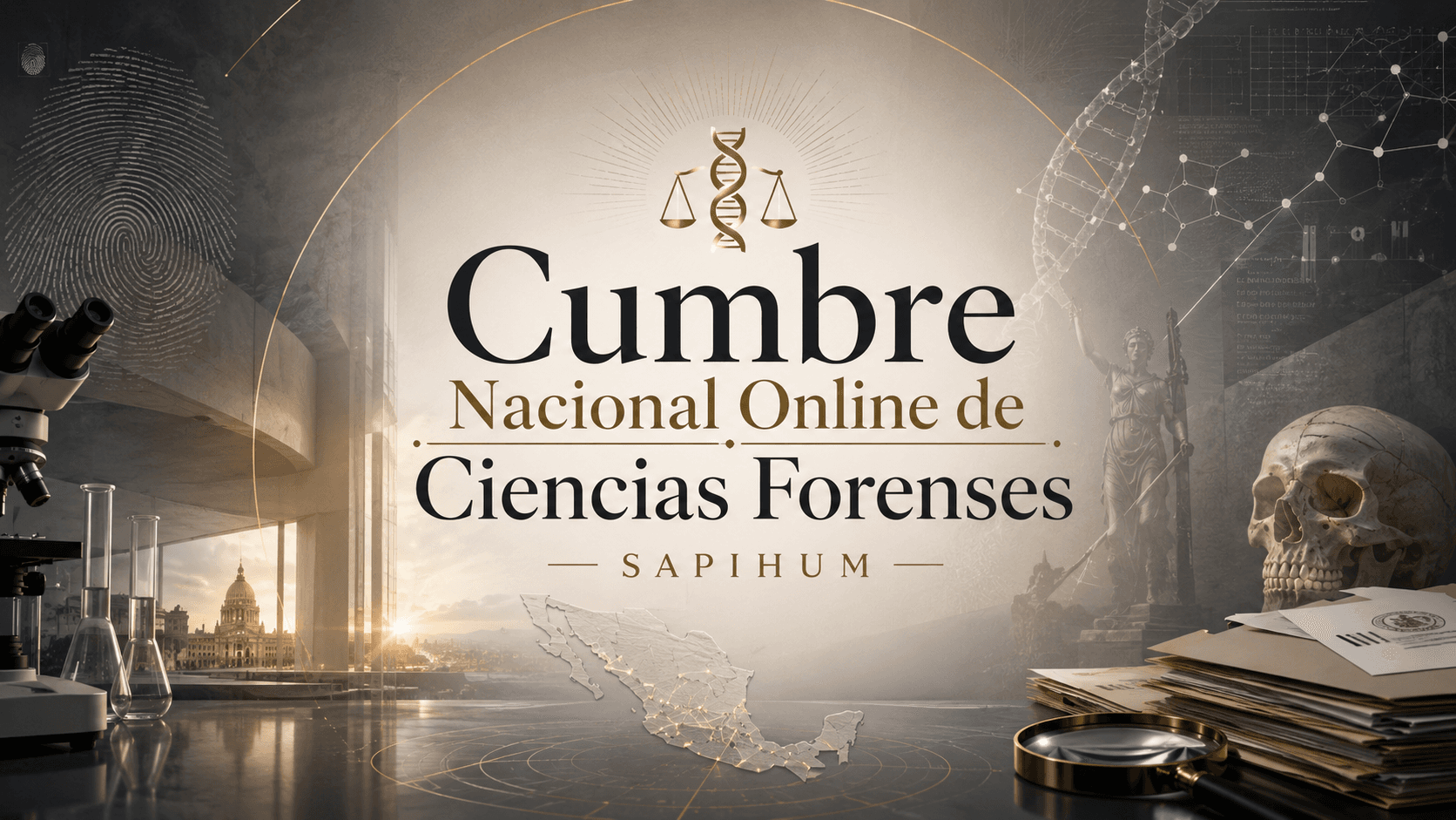 Cumbre Nacional Online de Ciencias Forenses | SAPIHUM